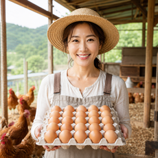 난각번호1번 자연방사 유정란 계란 무항생제, 1개, 20구