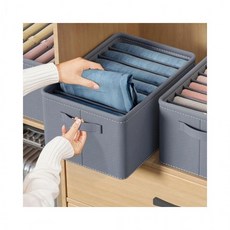 루미나D 칸막이 접이식 옷 정리함 의류 소품 보관함, 1개, 추천 선택_6칸