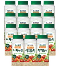 파스퇴르 100%유기농 야채농장 야채주스(냉장배송), 16개, 190ml