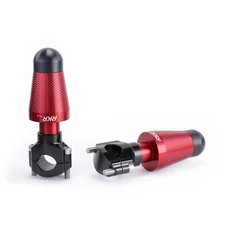 범용 오토바이 수정 된 떨어지는 보호 바디 프레임 슬라이더 충돌 방지 장치 클램프 마운트 Anti-Fall Rod, 12 28-33mm A Red 1Pair