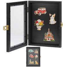 AIHSUMC 마그네틱 디스플레이 보드 20.3 x 27.9cm(8 x 11인치) 자석 디스플레이 보드 프레임 기념품 냉장고 자석 프레임 컬렉션 디스플레이 케이스 벽 테이블, AIHSUMC 마그네틱 디스플레이 보드, 20.3 x