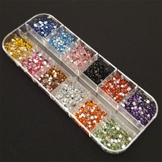 [Allhaving] 네일아트 파츠 세트 믹스큐빅 셀프네일