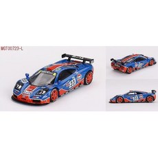 MINIGT 1/64 麥拉倫 McLaren F1GTR #33 1996 利曼24耐 左駕 模型車, 1個
