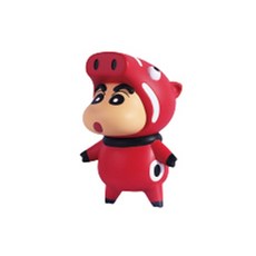 52TOYS 짱구는 못말려 세계 푸드 시리즈 가챠 피규어, 붉은 소