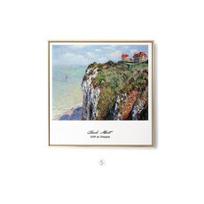 모네 명화 캔버스 인테리어 거실 벽걸이 장식 액자, 5_05