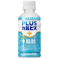 아사히 음료 PLUS 칼피스 체지방 케어 200ml×24병 BMI가 높은 쪽의 체지방을 줄이는 데 도움이 된다 상온보존가능, 24개, 200ml, 1개