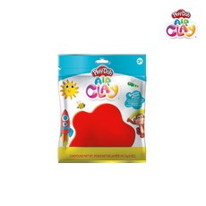 플레이도 에어클레이 5온즈 (6색상 선택) 손에 잘 묻지 않는 클레이점토, 1개, 레드