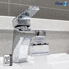 KC인증 퓨어키트 세면대 정수키트 유충/녹물제거 필터 수도꼭지 워터탭 헤드/필터, 1개, 3.키트 본체-필터내장, 3.키트 본체-필터내장