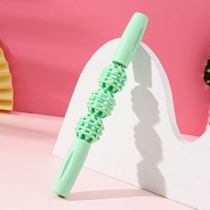 瘦腿按摩棒滾輪, 三輪按摩棒 - 綠色, 1個