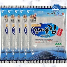 김마을김, 5개, 25g