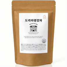 느린상회 국내산 도라지생강차 티백, 30g, 1개