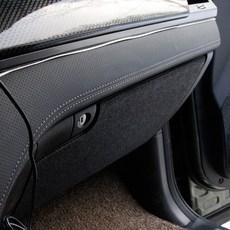더 뉴 렉스턴 스포츠 칸 글로브박스 커버 기스 방지 보호 스티커 호환 용품, 블랙, 기타