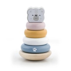 PolarB 폴라비 The Original Toy Company 시로쿠마 스태커 나무 장난감 선물 선물 TYPR44005, 상세페이지 참조, 상세페이지 참조