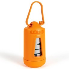 澳洲 LOGIN 洛格 拾便袋 環保分離器組合，136個無香味生物混合材料製成，超強韌性寵物撿便袋, 橘色