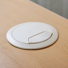 회전형 전선캡 20p 테이블 책상 전선구멍커버 50mm, 20개, 단품