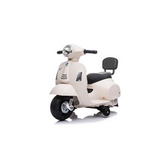 Vespa 偉士牌 迷你電動玩具車 椅背款 兒童電動車, 1個, 白色