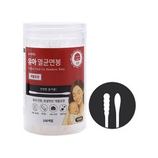 닥터이지스 유아용 멸균면봉 100개입 (개별포장), 1개