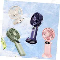 휴대용 손목걸이 미니 냉풍기 풍속 조절 야외 활동 개인 냉각 장치 충전식 소형, 상세페이지 참조, 네이비