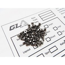 HIRO SEIKO 全車64鈦合金(Ti6AL4V)螺絲包 GLA (#48114) GL Racing, 1個