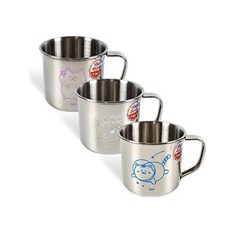 아이비스 3500 스텐컵 양치컵 어린이물컵, 단품