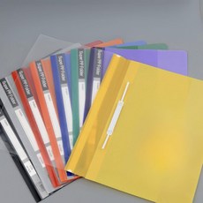 하루한점 반투명 커버 책철 파일 A4 서류케이스