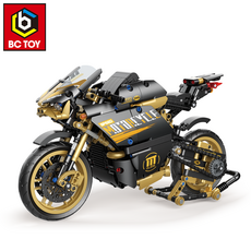 Decul BC Toy Gold 自行車兼容積木 DL-896 33011, 混合色