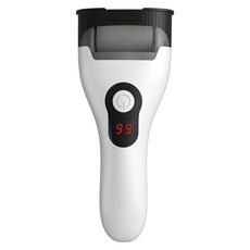 液晶電動修腳器 自動去死皮老繭, 白色, 1魔頭