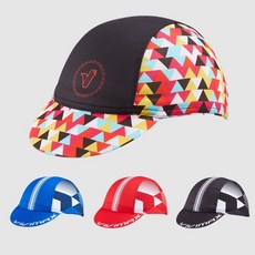 VIVIMAX 單車小帽 小布帽 遮陽防曬透氣自行車帽【C1N】, 1個, 紅白