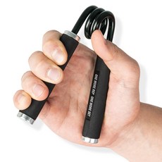 프로스펙스 스트렝스 메가 그립 악력기 6단계 136kg, 메탈블랙, 1개