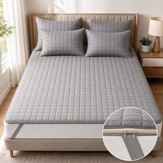 순면온수매트커버 전기매트커버 전기장판커버, Q 150x200_아이보리