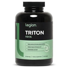 Triton 魚油軟膠囊, 1個, 120片