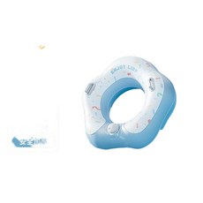 兒童充氣游泳圈 腋下圈 design 適用於嬰幼兒, 60CM花漾泳圈甜甜圈 按壓泵, 1個