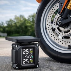 오토바이tpms 공기압모니터 무선센서 태양광 안전주행, GT-29, 1개