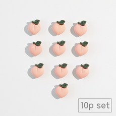 84x84 인테리어 냉장고 자석 마그네틱, 복숭아10p