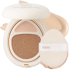 인뮤 포어레스 듀얼핏 컨실러 & 파운데이션 2in1 에그 쿠션 (기미 잡티 주근깨 모공 커버), 21C, 1개