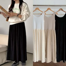 마미누리골덴 나시롱 임산부 원피스 빅사이즈 임부복 177019