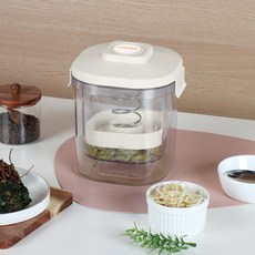 [루첸]야채탈수기&유청분리기 대용량 꾹짜요, 1개, 화이트