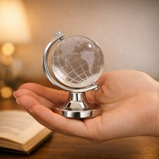 감성 미니 지구본 투명 데스크 인테리어소품 선물, 상세페이지 참조