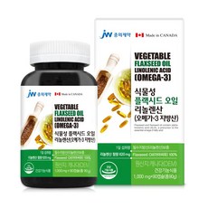 DN34202 중외제약 식물성 플랙시드오일 90캡슐 리놀렌산, 90정, 1개
