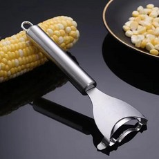옥수수 껍질 벗기는 톱니 모양 스트리퍼 필러 플래너 쉘러 커터 주방 야채 도구, 1개