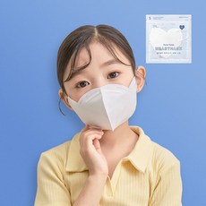 꼼마꼼마 하트마스크 KF80 소형 흰색 10매, 01.하트 KF80 소형 흰색 10매, 1개입, 10개