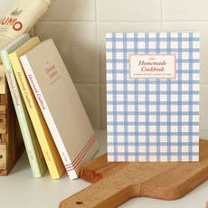 홈메이드 레시피북 노트 레시피노트 유선공책, 01프렌치블루, 1개