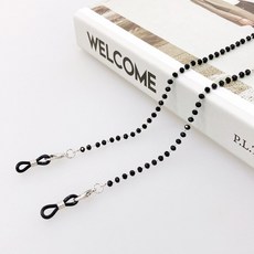수제작 안경줄 비즈 원석 롱 패션 안경스트랩 콩콩 체인