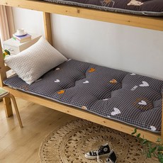 1인용 바닥 이불 가정용 두꺼운 매트릭스, 두꺼운-마음이 통하는