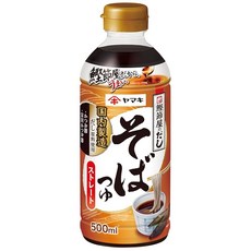 야마키 스트레이트 소바 디핑 소스 16.9단위온스 500ml x 4병