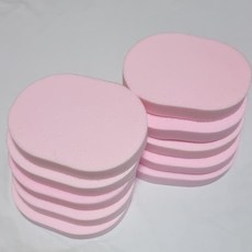 쥬띠크 클렌징 해면 스펀지 15mm, 핑크, 30개