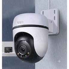Tapo C500 全彩夜視 IP65 防水防塵 攝影機, 1個, Tapo C500+威剛128G