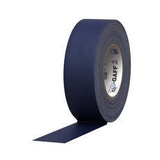 ProTapes Pro 프리미엄 매트 천 가퍼 테이프 고무 접착제 11밀 두께 55야드 길이 2인치 폭 파랑색 1팩, 1개