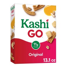 카시 GO 아침 식사 시리얼 채식주의자 단백질 섬유질 시리얼 오리지널 3 카시 GO 아침 식사 시리얼 채식주의자 단백질 섬유질 시리얼 오리지널 371g 상자 (1상자, 396g, 1개