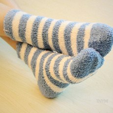 웬카 임산부무압박수면양말 칼라 수면양말 랜덤, 줄무늬수면양말